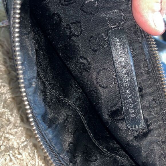 Marc by Marc Jacobs Black Leather Crossbody Bag - Picture 7 of 11